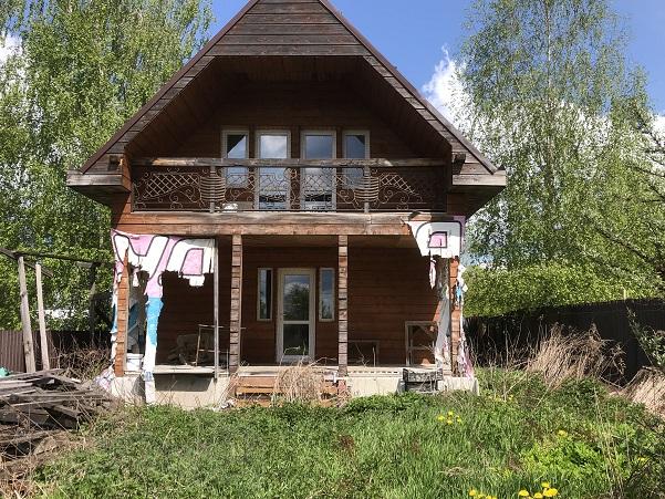 Дом с участком 8 соток д. Райки 24 км от МКАД