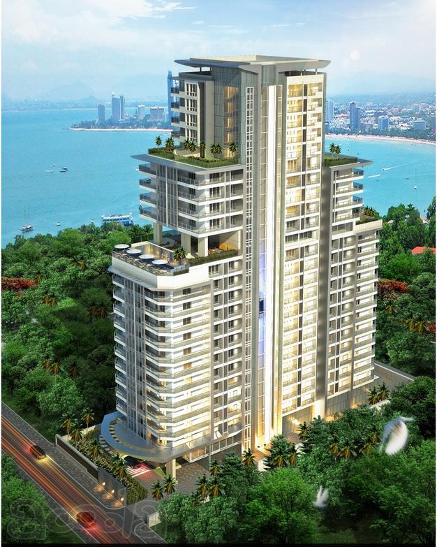 Люкс студия в Паттайе Cosy Beach View Condominium