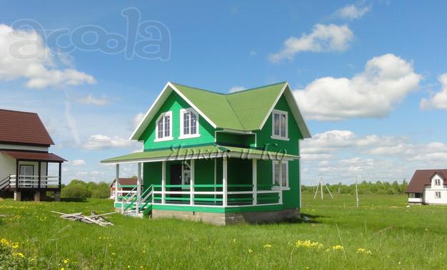 Новый красивый теплый дом с верандой и электричеством, у озера Плещеево