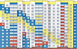 2-к квартира, 69 м², 3/14 эт.