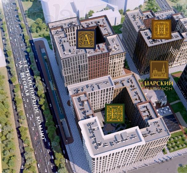 Апартаменты бизнес-класса ЖК «Царская площадь»